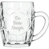 Libbey Gegraveerde Bierpul 55cl De Bêste Stazjêr