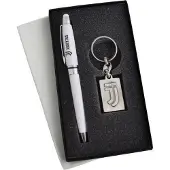 JUVENTUS sleutelhanger Metaal Logo + Stylo