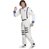 Boland Astronauten kostuum luxe (wit en zwart, 50/52)