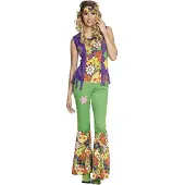 Boland Hippie kostuum dame woodstock