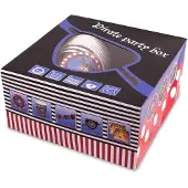 Folat Feestpakket Red pirate (rood, zwart en goud)