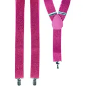 Partyxplosion Bretels pink glitter (pink)
