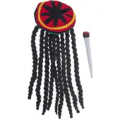 Funny fashion Rasta Set 2-delig | Verkleedattribuut