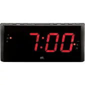 OK. . Ocr 140 Wekkerradio Zwart