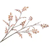 Silk-ka Kunstbloem-Zijde Bloem Bladtak Koper 119 cm