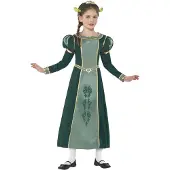 Muovijalelu Fiona Shrek kostuum voor meiden