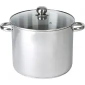 Baumalu Traiteur 28 cm Inox 13 L Couvercle Verre*