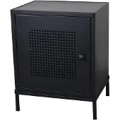 Loft42 Elvy Set Bijzettafels Rond - Zwart - Ø49x52