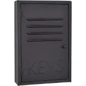 Loft42 Keys Sleutelkastje - Metaal - Mat Zwart - 30x20x6,5