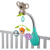 Fisher Price 3 In 1 Soothe & Play Mobile Zilver Kinderen
