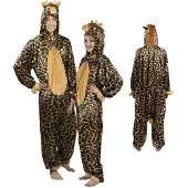 Boland Giraffe kostuum plushe (Bruin en beige, M/L (165 tot 180cm))