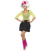 Smiffys 80's Pop Taart Dames Kostuum - Maat Small