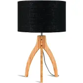 Good&Mojo Bamboe LED Tafellamp Annapurna | 1X E27 Max 40W | Black
