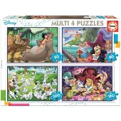 Educa Puzzel 4 in 1 Disney Classic 18105