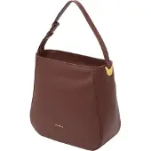 Coccinelle Leren Schoudertas Lea Large Shoulderbag Carruba Bruine