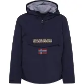 Napapijri Functionele jas 'Rainforest' marine / lichtbruin / vuurrood / wit