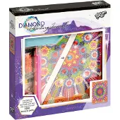 Totum Notitieboek mandala - diamond painting dagboek schrijfboek - knutselen creatief cadeautip