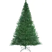 Casaria Kerstboom PVC - Metalen Voet - 240 cm Groen