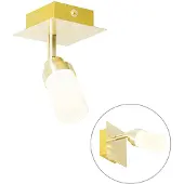 QAZQA Moderne badkamer spot messing IP44 - Japie