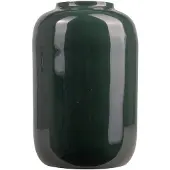 Gusta Vaas metaal ø11,5x18,5cm groen