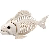 Boland - Decoratie Skelet vis - Horror - Horror
