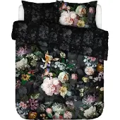 Essenza Dekbedovertrek Fleur Festive Blooming Black Satijn-140 x 200 / 220 cm | 1-Persoons