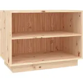 vidaXL Schoenenkast 60x34x45 cm massief grenenhout