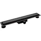 Kerra Duplex Next douchegoot zwart 70cm
