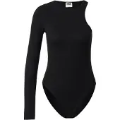 Urban Classics Shirt body zwart / wit