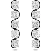 Swarovski Oorstekers met kristal