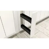 Kesseböhmer Inbouw Accessoire 15412 Front-Uittrek Systeem Rechts kleur Chroom