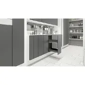 Kesseböhmer Inbouw Accessoire 15412 Front-Uittrek Systeem Rechts kleur Chroom