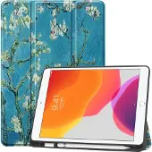 Mobigear Tri-Fold Bookcase voor Apple iPad 9 (2021) - Amandelbloesem