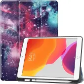 Mobigear Tri-Fold Bookcase voor Apple iPad 9 (2021) - Heelal