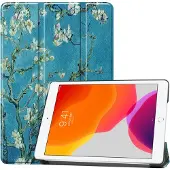 Mobigear Tri-Fold Bookcase voor Apple iPad 8 (2020) - Amandelbloesem