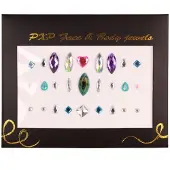 Pxp Gezichts steentjes multi luxe (multicolor)