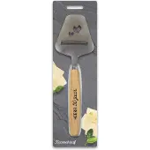 Miko Kaasschaaf 50 jaar | kaasschaven cadeau cheese (bruin / RVS)