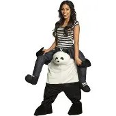Boland Carre me Kostuum door panda gedragen (wit, zwart, blauw)
