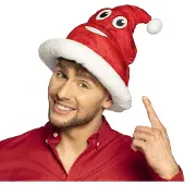 Boland - Hoed Shitmas - Één maat - Volwassenen - Unisex - Kerst