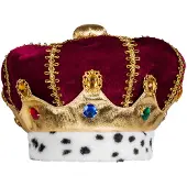 Boland Majesteit konings kroon kind (Rood, Goud, Blauw, Groen)