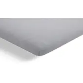 Kayori Split Topper Hoeslaken Kyoto Zilvergrijs (Jersey)-Lits-Jumeaux XL (180 x 200/210/220 cm)