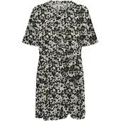 Noisy May Kerry Short Sleeve Short Dress Zwart L Vrouw