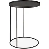 Ethnicraft bijzettafel metaal binnen 49x49x66 cm rond