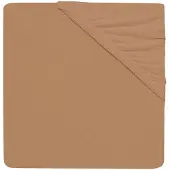 Jollein - Baby Hoeslaken Jersey (Biscuit) - Katoen - Hoeslaken Wieg - 75x95cm