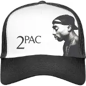 Ginza.se Tupac - Profile Photo Trucker pet - Zwart/Wit