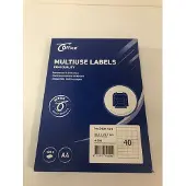 Office Etiket A4 52,5X29,7 40X