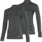 Heat Keeper Heatkeeper thermo premium dames shirt 2-pack - Maat L - Antraciet