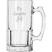 Libbey Gegraveerde Bierpul 1ltr De Leafste Juf