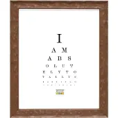 Deknudt Frames fotolijst S46HF3 - bruin - golfstructuur - hout - 30x45