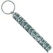 Rock Off Alice Cooper - Deco Logo Sleutelhanger - Zilverkleurig